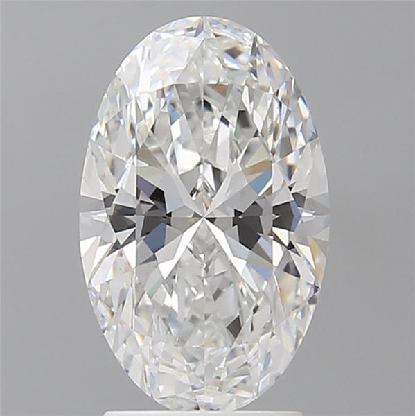 2.59 ct. oval Lab Grown Diamond front image