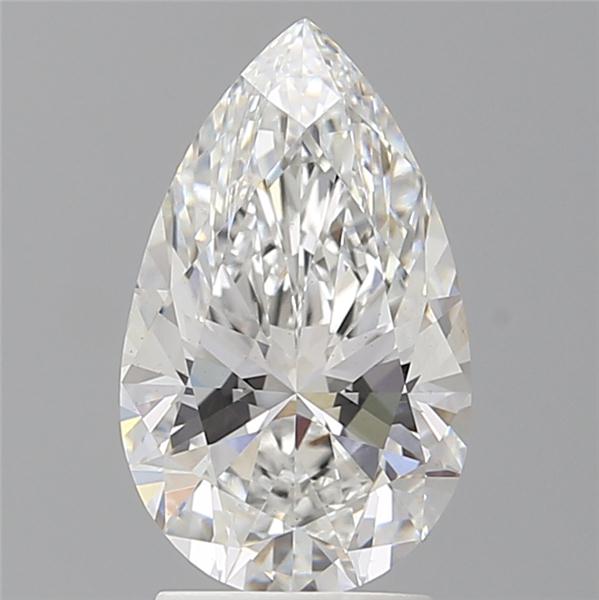 2.60 ct. pear Lab Grown Diamond front image