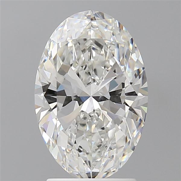 2.54 ct. oval Lab Grown Diamond front image