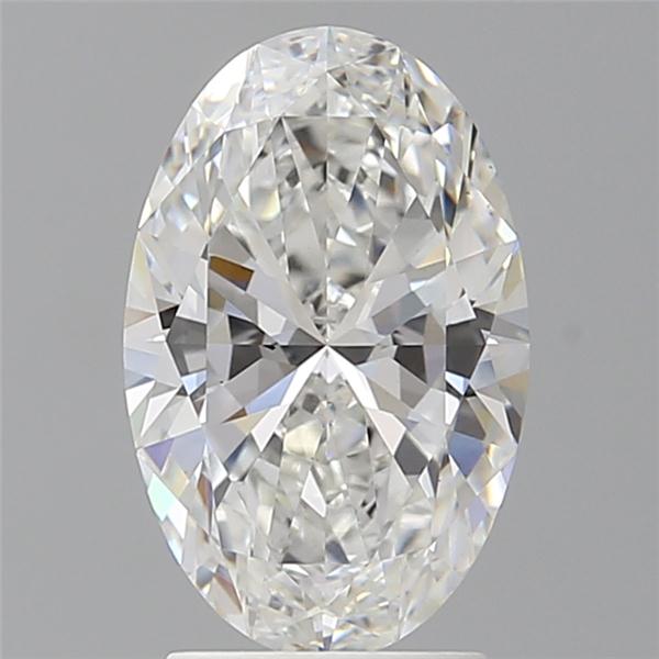 2.60 ct. oval Lab Grown Diamond front image