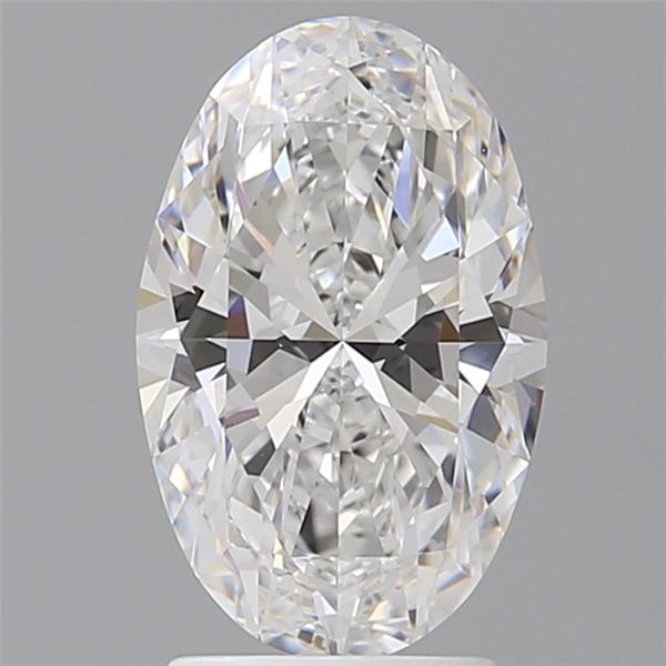 2.57 ct. oval Lab Grown Diamond front image