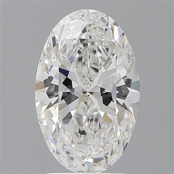 2.56 ct. oval Lab Grown Diamond front image