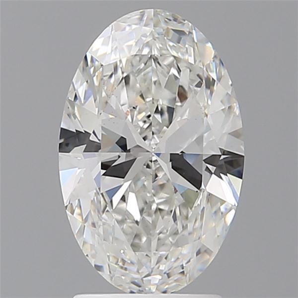2.50 ct. oval Lab Grown Diamond front image