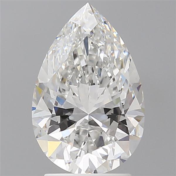 2.54 ct. pear Lab Grown Diamond front image