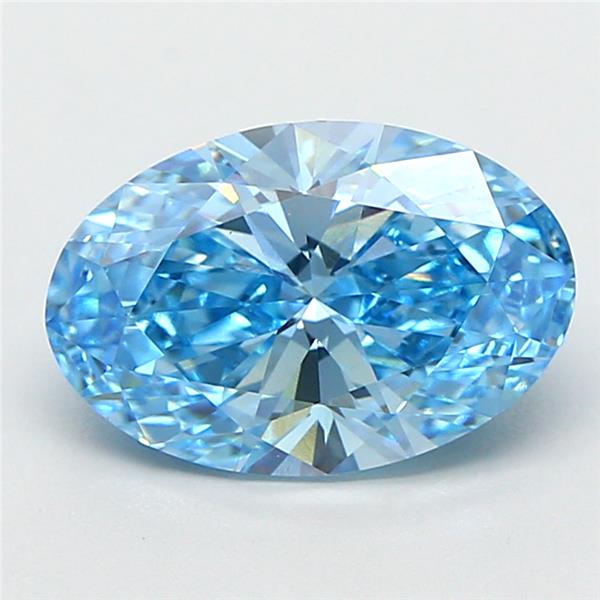 2.20 ct. oval Lab Grown Diamond front image