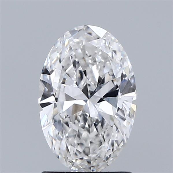 1.24 ct. oval Lab Grown Diamond front image