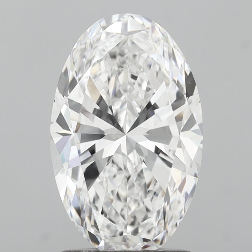 1.90 ct. oval Lab Grown Diamond front image