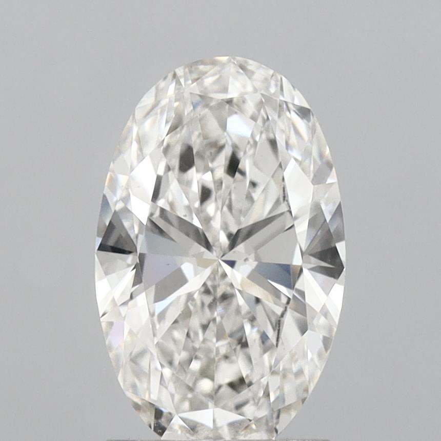 2 carat g VS2 EX Cut IGI oval diamond