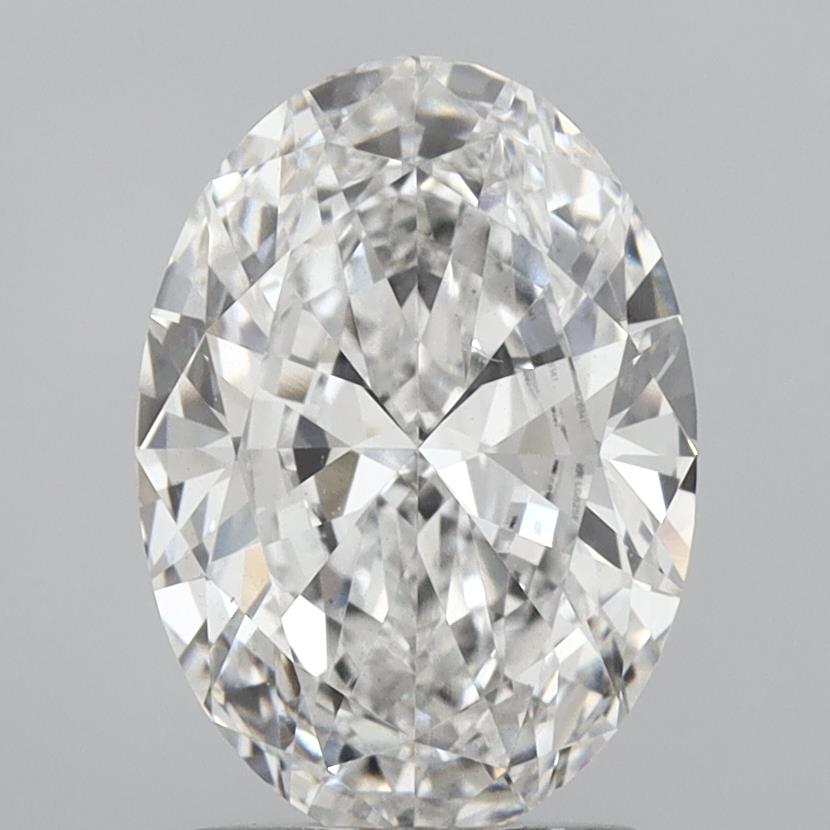 2.40 ct. oval Lab Grown Diamond front image
