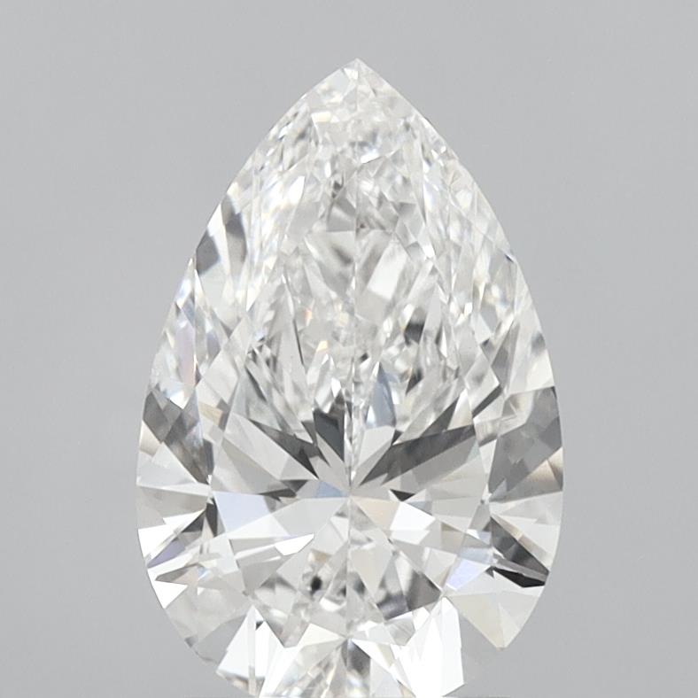 2.50 ct. pear Lab Grown Diamond front image