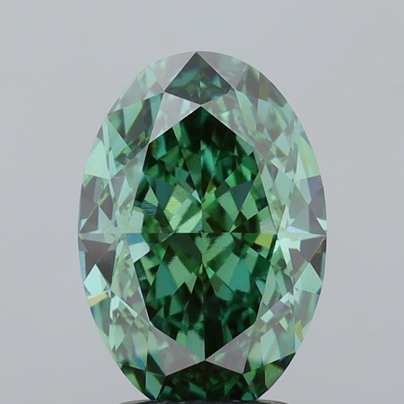 2.74 ct. oval Lab Grown Diamond front image