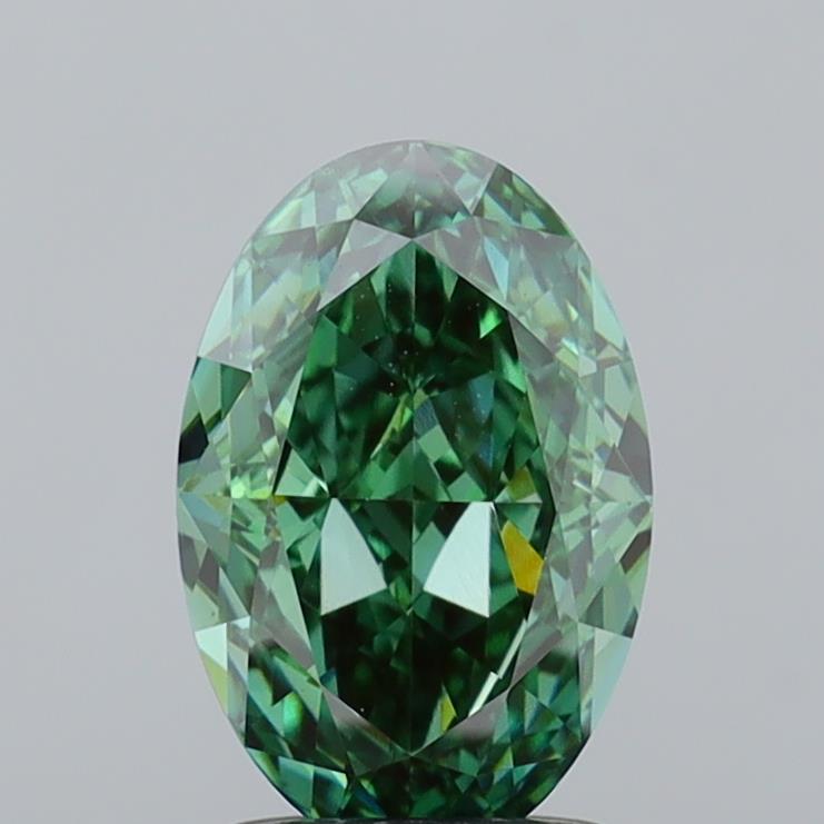 1.75 ct. oval Lab Grown Diamond front image