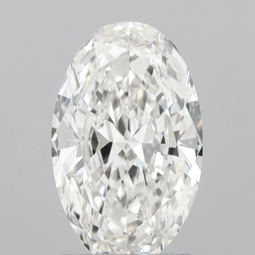 2.07 ct. oval Lab Grown Diamond front image