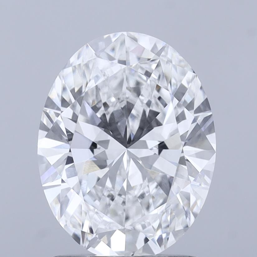 1.51 ct. oval Lab Grown Diamond front image