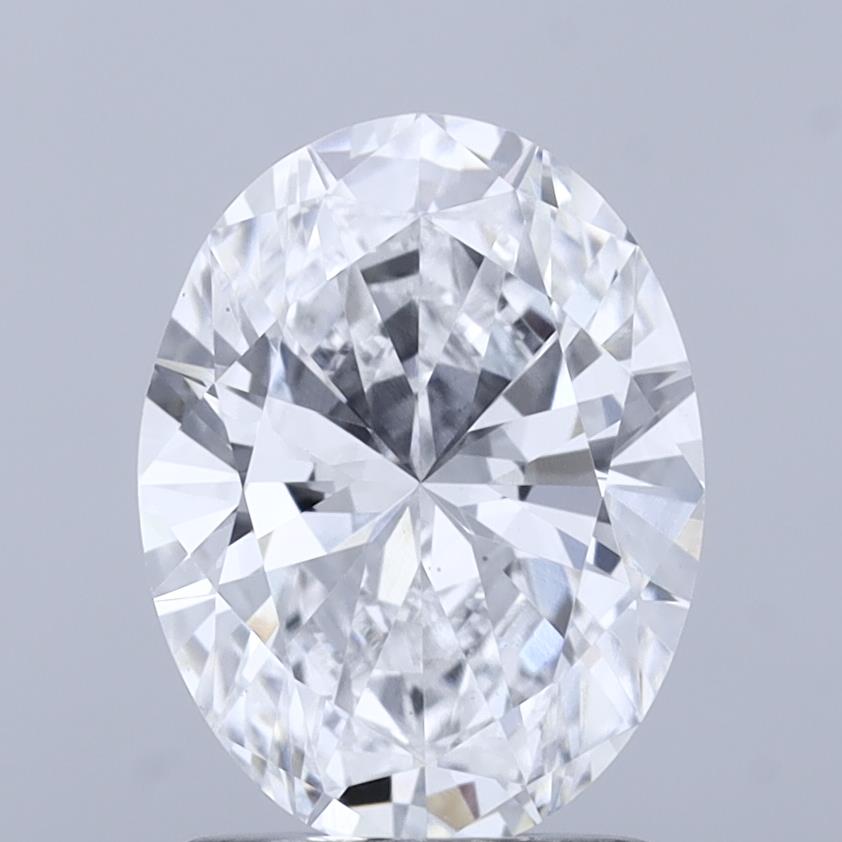 1.50 ct. oval Lab Grown Diamond front image