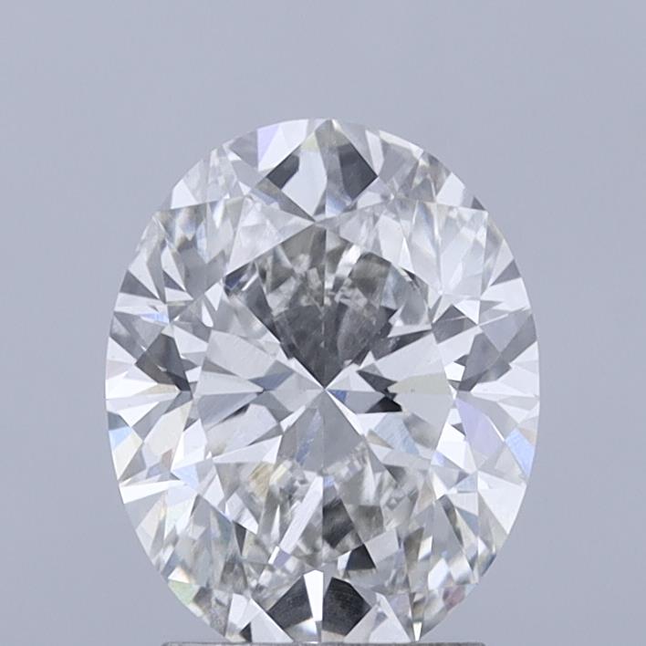 2.55 ct. oval Lab Grown Diamond front image