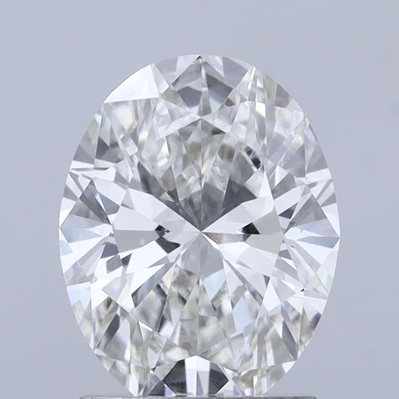 1.74 ct. oval Lab Grown Diamond front image