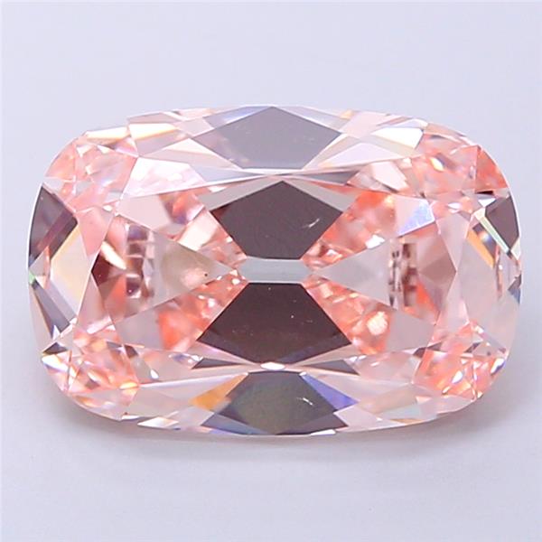 3.84 ct. cushion Lab Grown Diamond front image