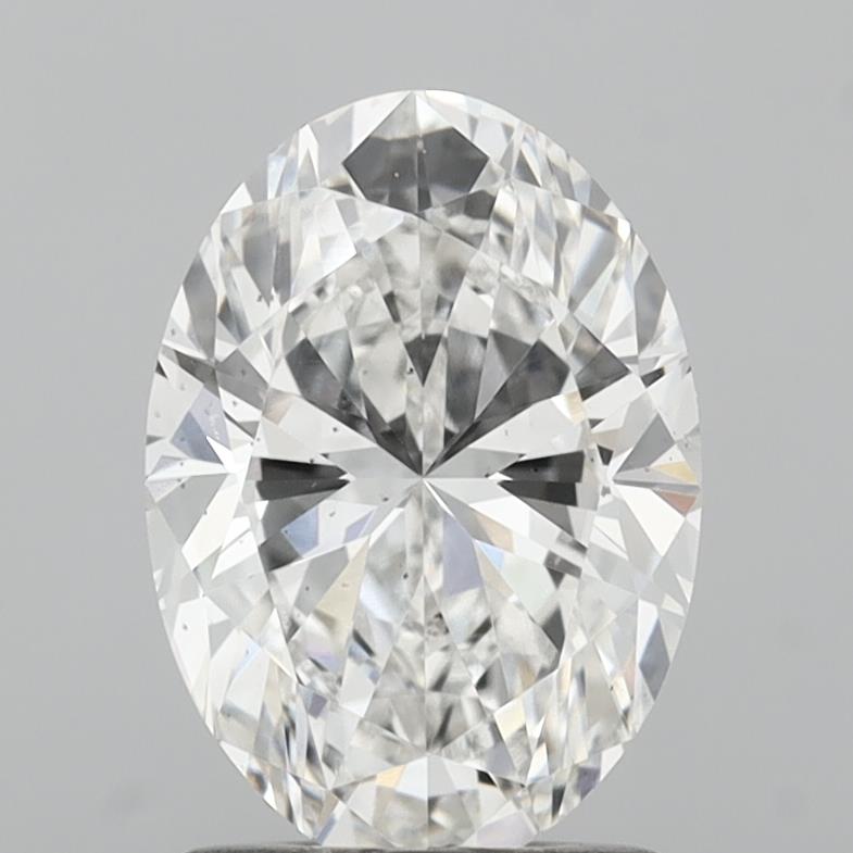 1.57 ct. oval Lab Grown Diamond front image
