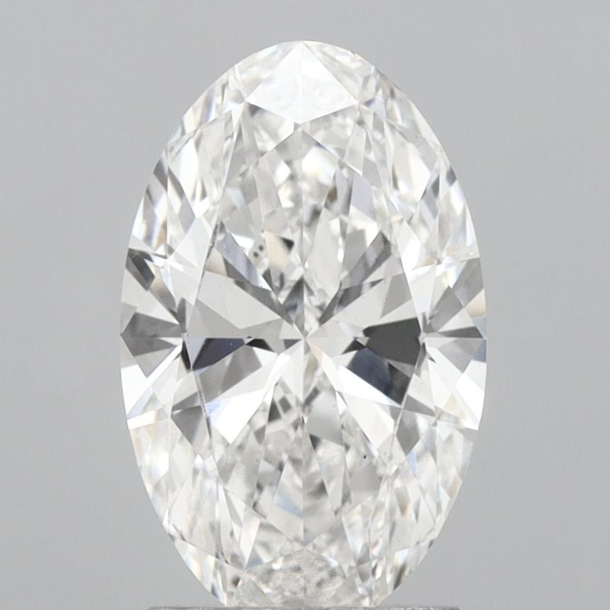 2.04 ct. oval Lab Grown Diamond front image