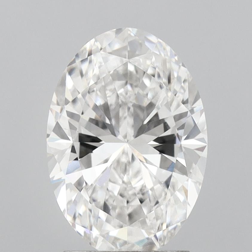 2.65 ct. oval Lab Grown Diamond front image