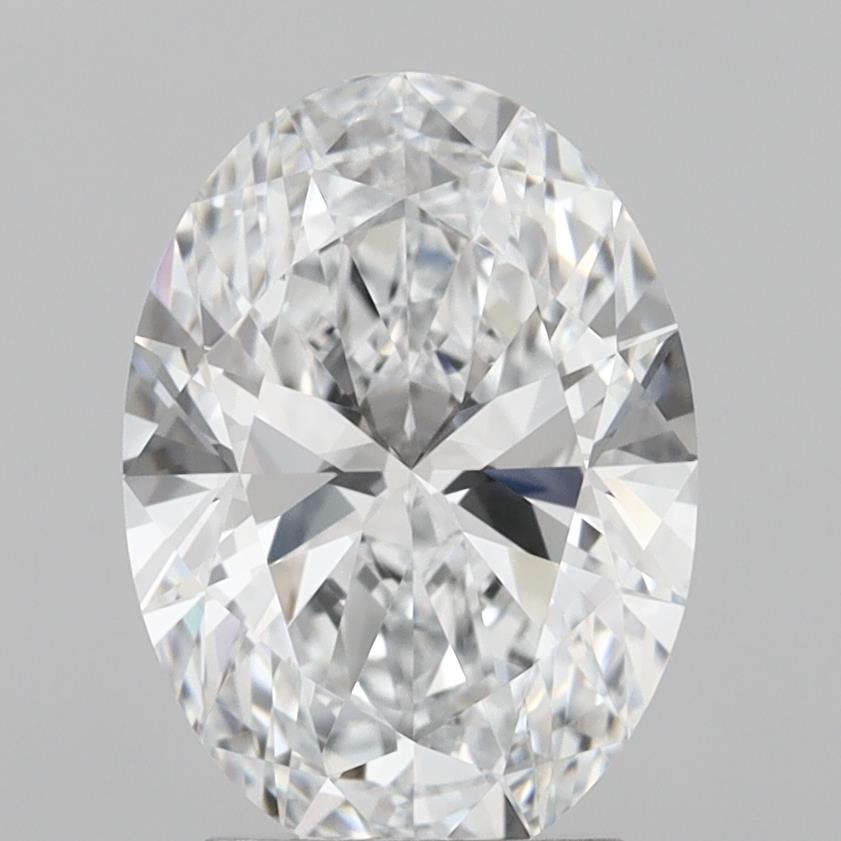 2.89 ct. oval Lab Grown Diamond front image