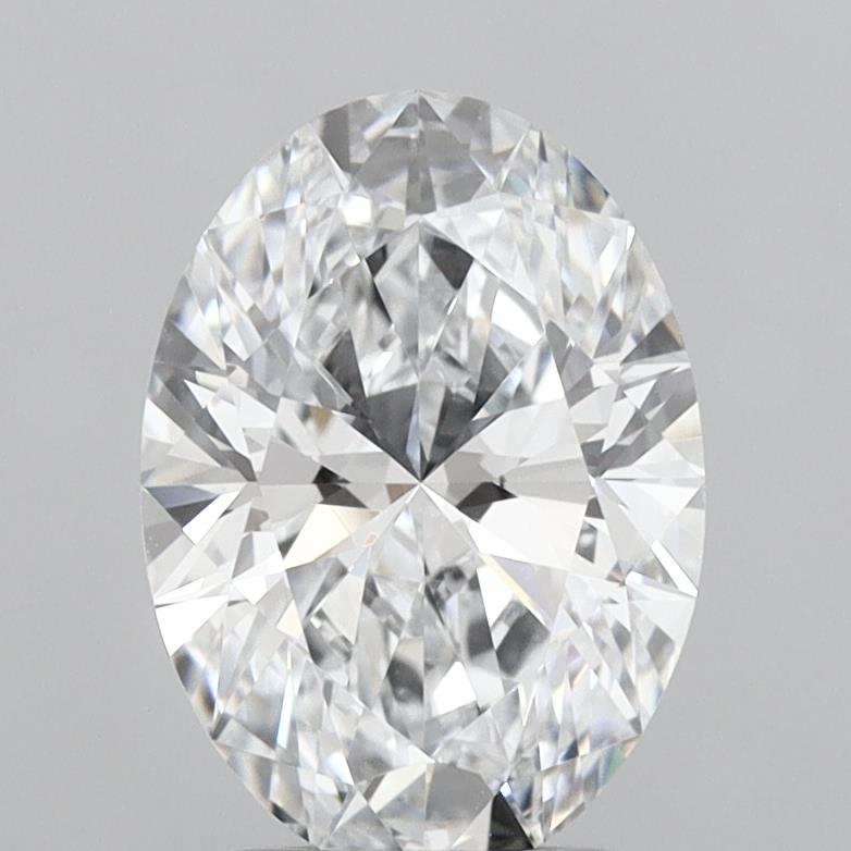 2.05 ct. oval Lab Grown Diamond front image