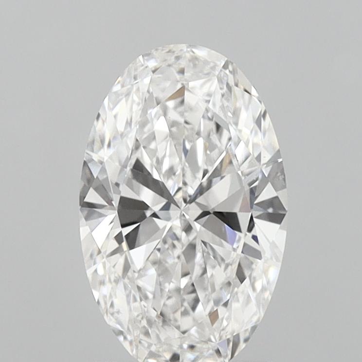 2.01 ct. oval Lab Grown Diamond front image