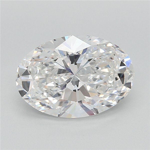 2.57 ct. oval Lab Grown Diamond front image