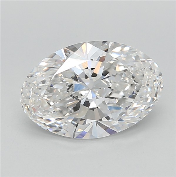 2.08 ct. oval Lab Grown Diamond front image