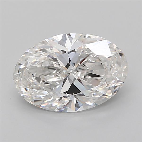 2.06 carat f VVS2 EX Cut IGI oval diamond