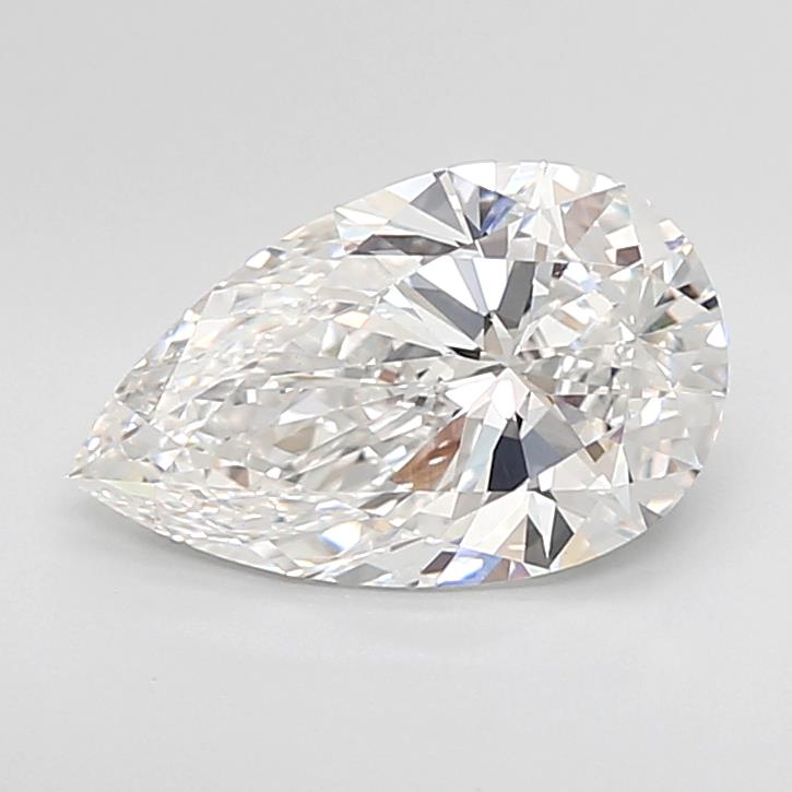 2.50 ct. pear Lab Grown Diamond front image