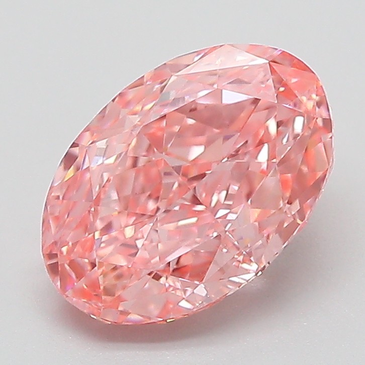 2.08 ct. oval Lab Grown Diamond front image