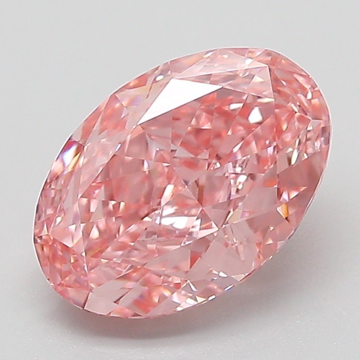 2.08 ct. oval Lab Grown Diamond front image
