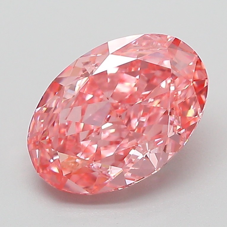 2.01 ct. oval Lab Grown Diamond front image