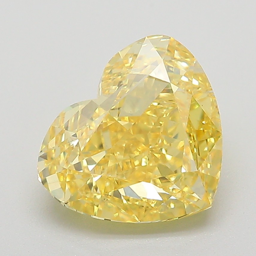 2.75 ct. heart Lab Grown Diamond front image