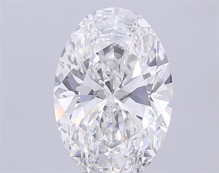 2.05 ct. oval Lab Grown Diamond front image