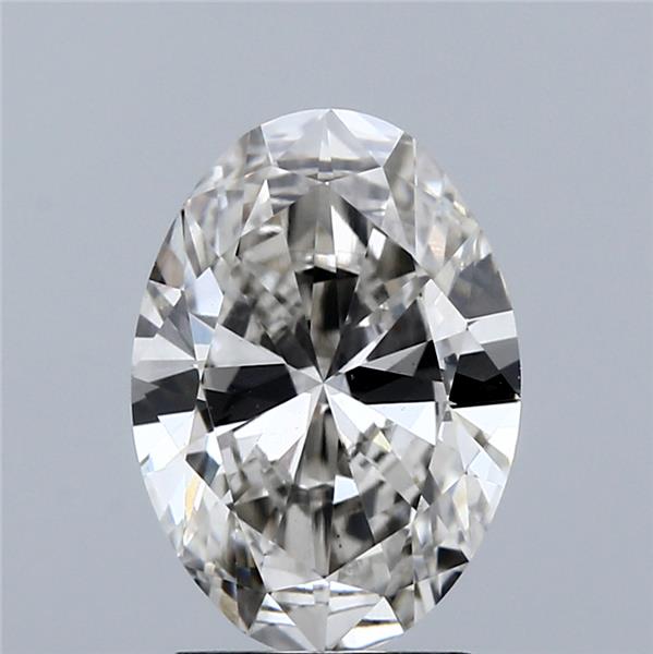 2.50 ct. oval Lab Grown Diamond front image