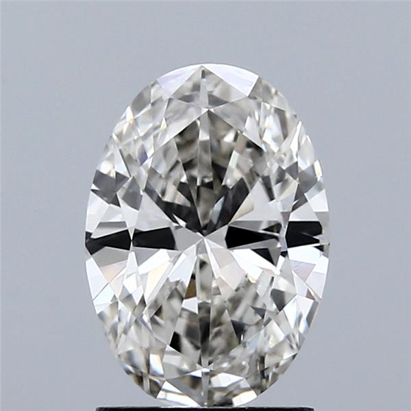 1.55 ct. oval Lab Grown Diamond front image