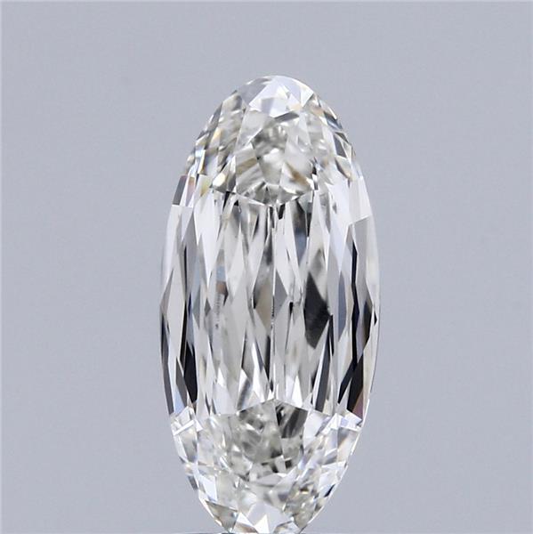 2.68 ct. oval Lab Grown Diamond front image