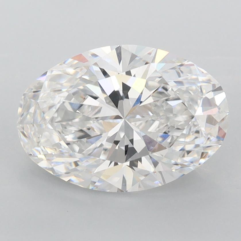 2.01 ct. oval Lab Grown Diamond front image