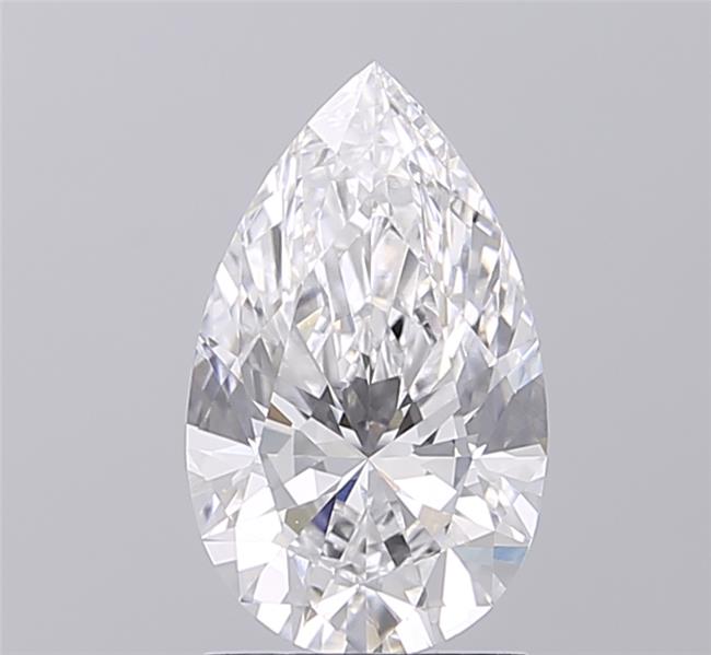 1.75 ct. pear Lab Grown Diamond front image