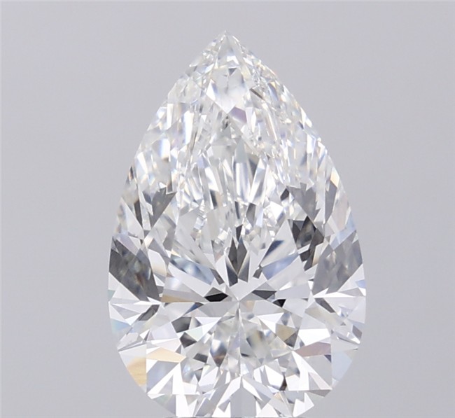 4.06 ct. pear Lab Grown Diamond front image