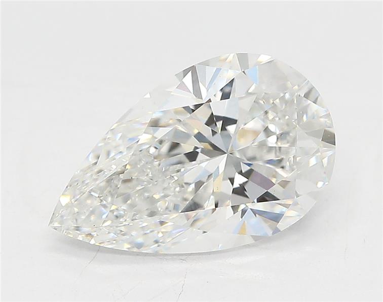 2.10 ct. pear Lab Grown Diamond front image