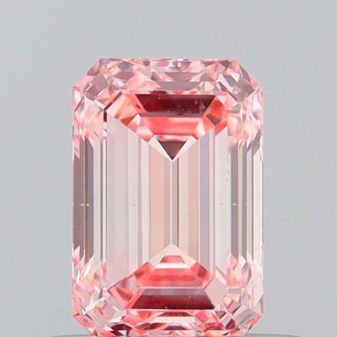 0.69 ct. emerald Lab Grown Diamond front image