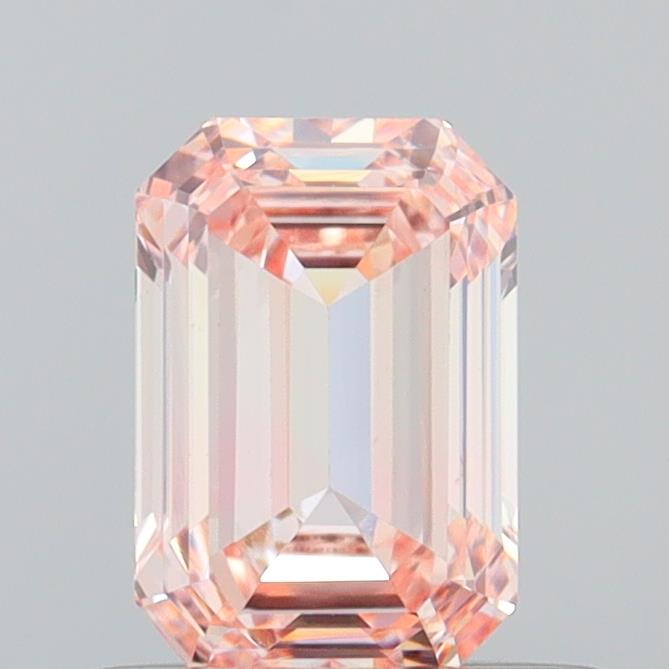 0.65 ct. emerald Lab Grown Diamond front image