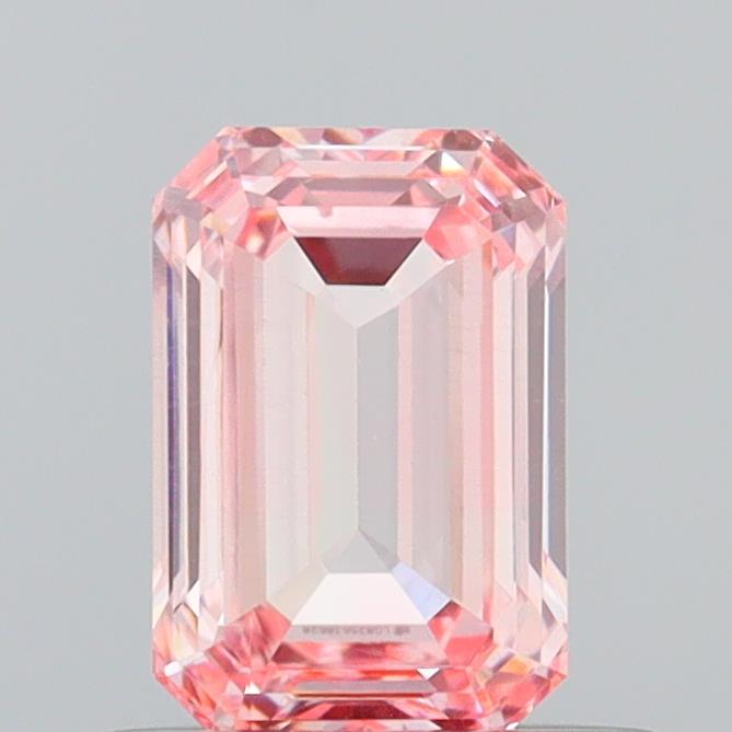 0.64 ct. emerald Lab Grown Diamond front image