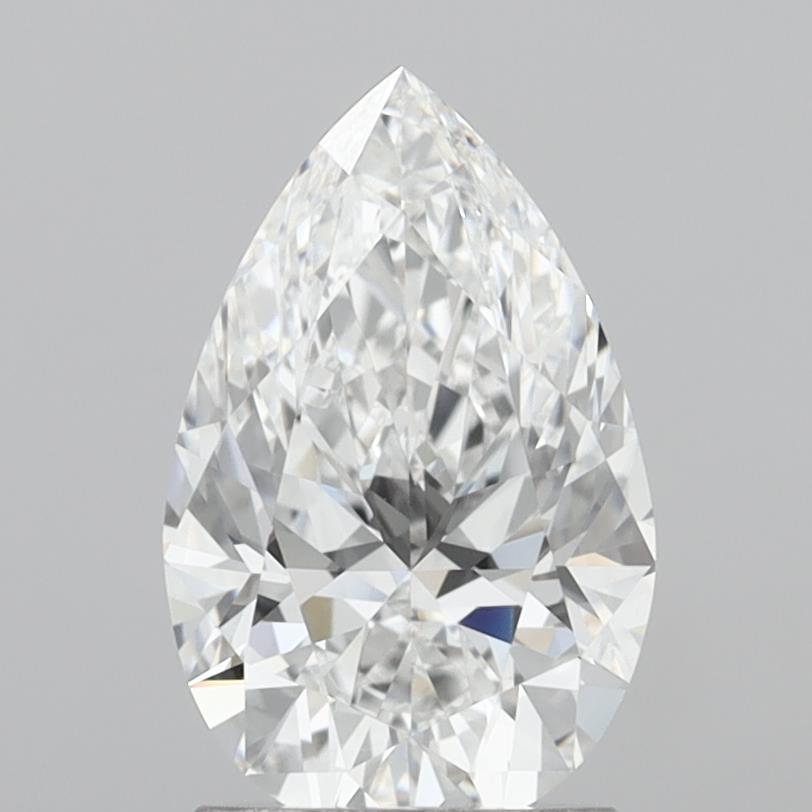 1.95 carat d IF EX Cut IGI pear diamond