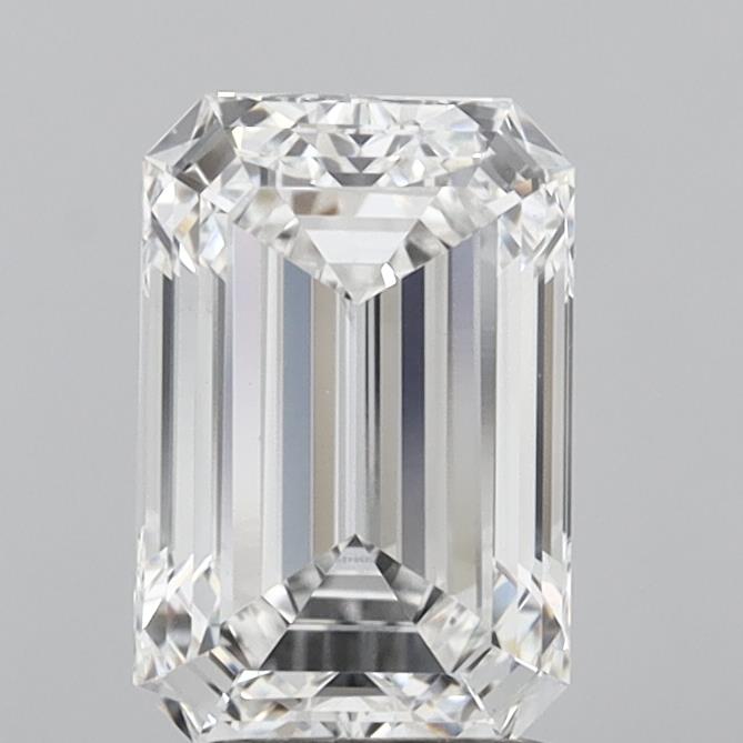 2.79 ct. emerald Lab Grown Diamond front image