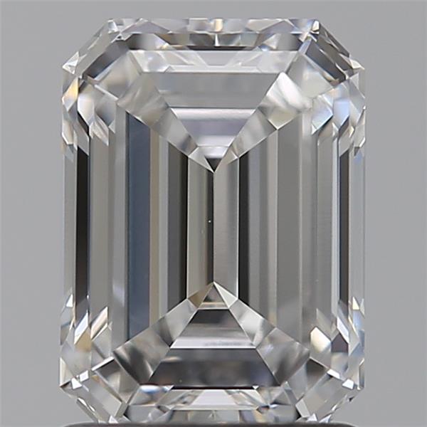 1.53 ct. emerald Lab Grown Diamond front image